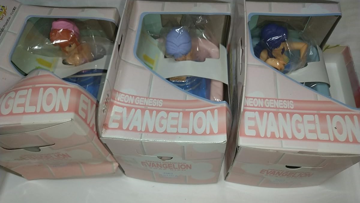 【非売品】エヴァンゲリオン ソープディッシュ レイ・アスカ・ミサト　3個セット エヴァンゲリオン ソープディッシュ 3個セット(プライズ) - ホビー