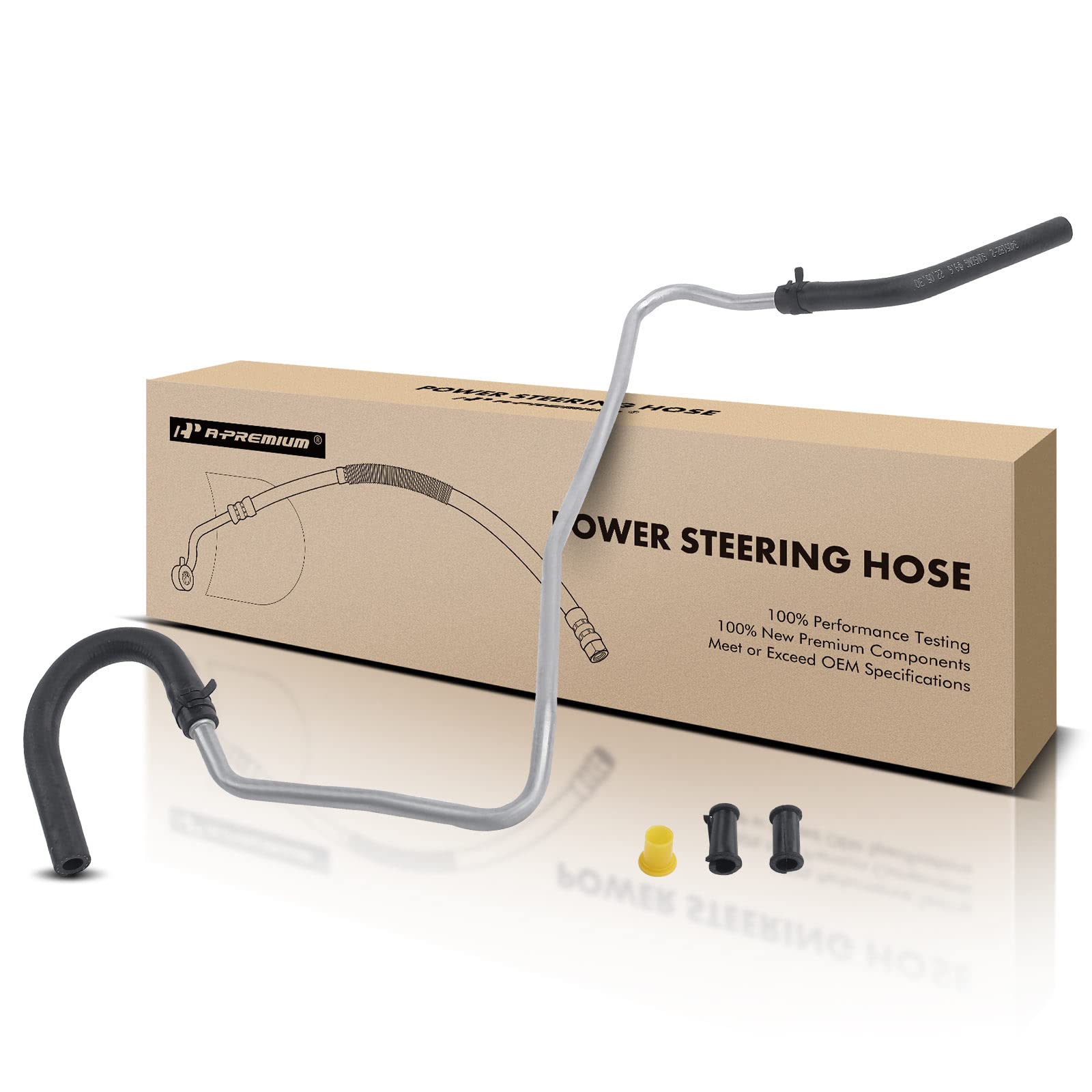 Photo 1 of A-Premium Power Steering Return Line Hose Assembly Compatible with Toyota Sienna 2007-2010 V6 3.5L Cooler To Reservoir