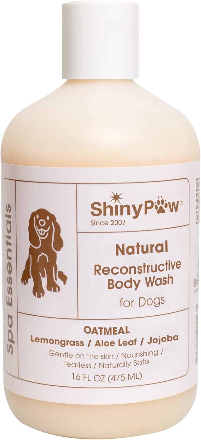 Amazon Oatmeal Shampoo for Dogs Lemongrass Spa Essentials Body Wash