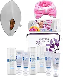 Kit Limpeza De Pele Mini Extratos Da Terra + Máscara 110V + Brinde