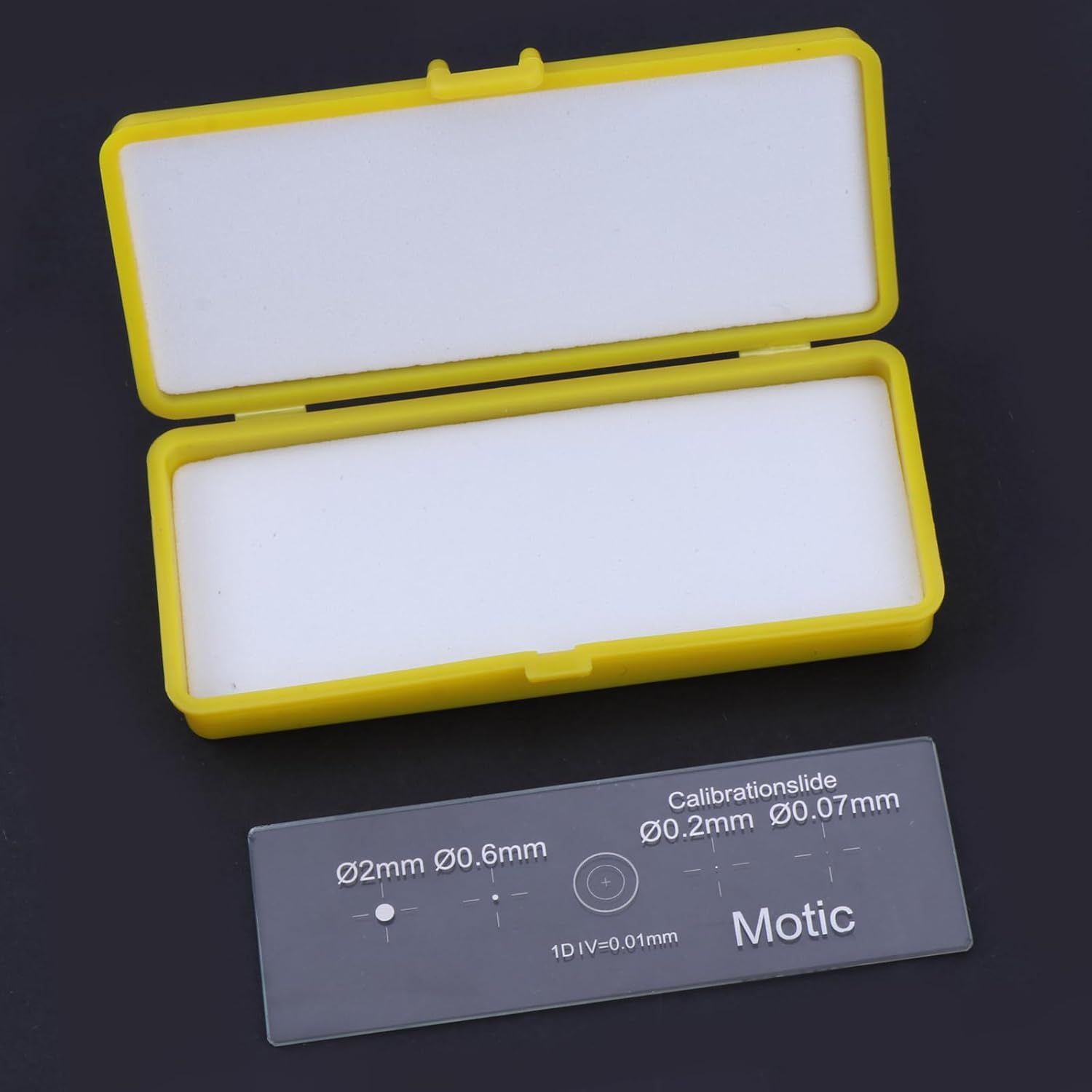 0.1-0.01mm Optical Glass Microscopes Calibration Slide Reticle Ruler Microscopes Stage Micrometers For Eyepieces Stage Micrometers Slide