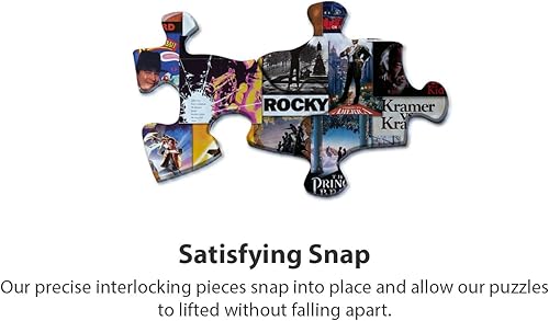 Miniatura 5 de Springbok Rompecabezas de 1000 piezas para adultos con un collage de fotos de carteles de algunas de las películas favoritas de Estados Unidos