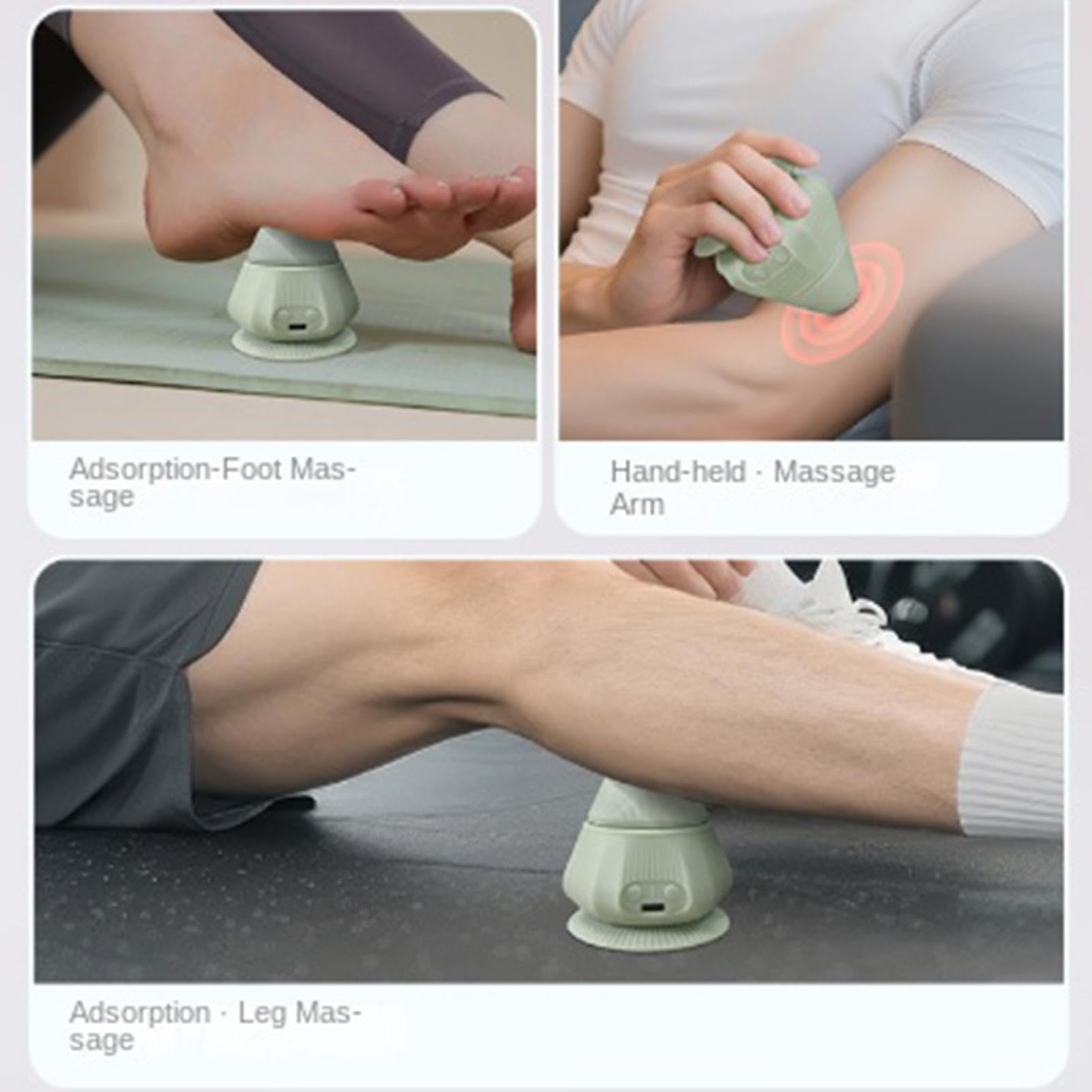 Masseur de balle rechargeable pour fascia et os pelviens | Outil de massage pour le dos, le cou, les hanches, les épaules, les jambes, les pieds, la taille