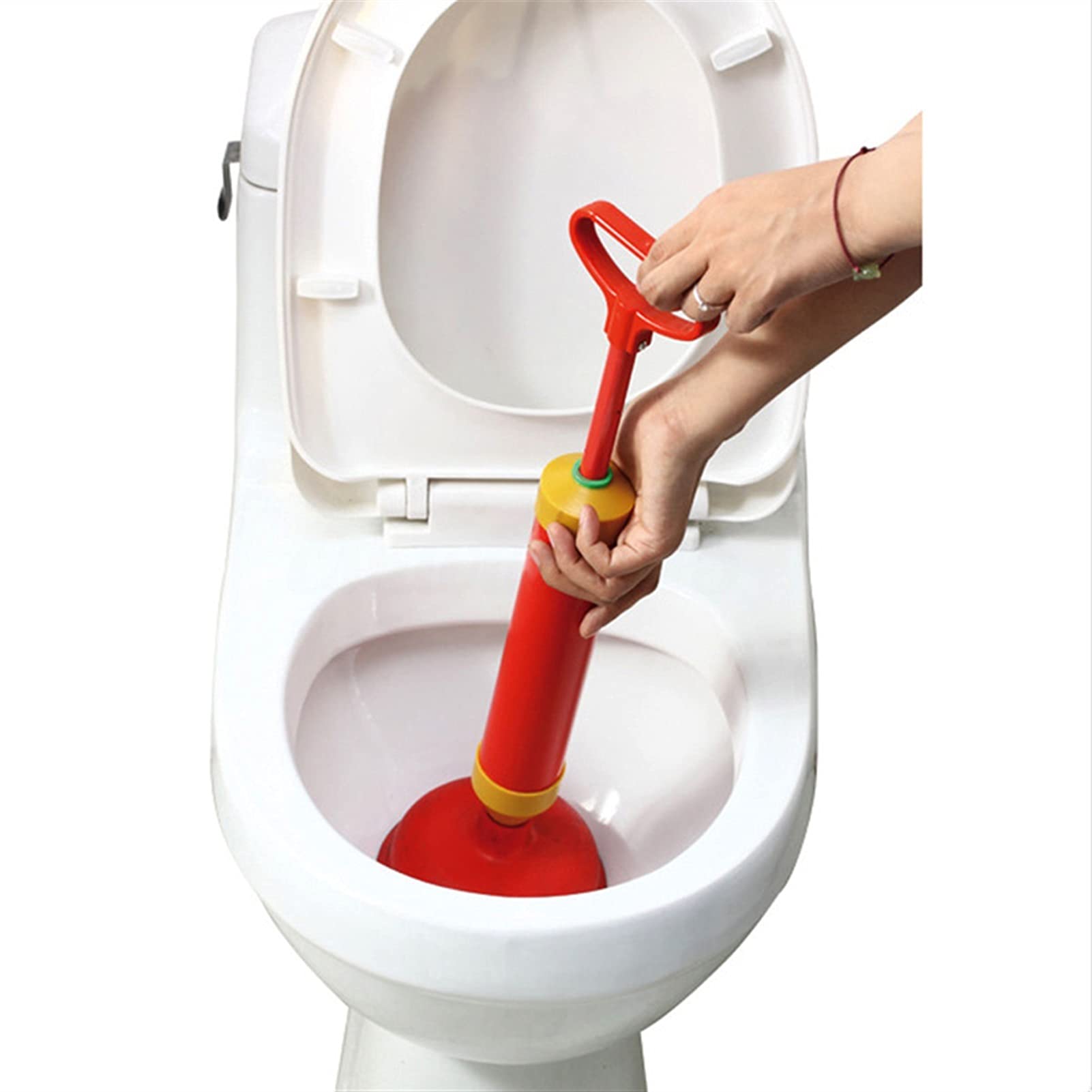 AURSTORE BASA Déboucheur a ventouse, Déboucheur ventouse de canalisation pour WC, Toilette, Dégager le Blocage des Tuyaux - Bricolage