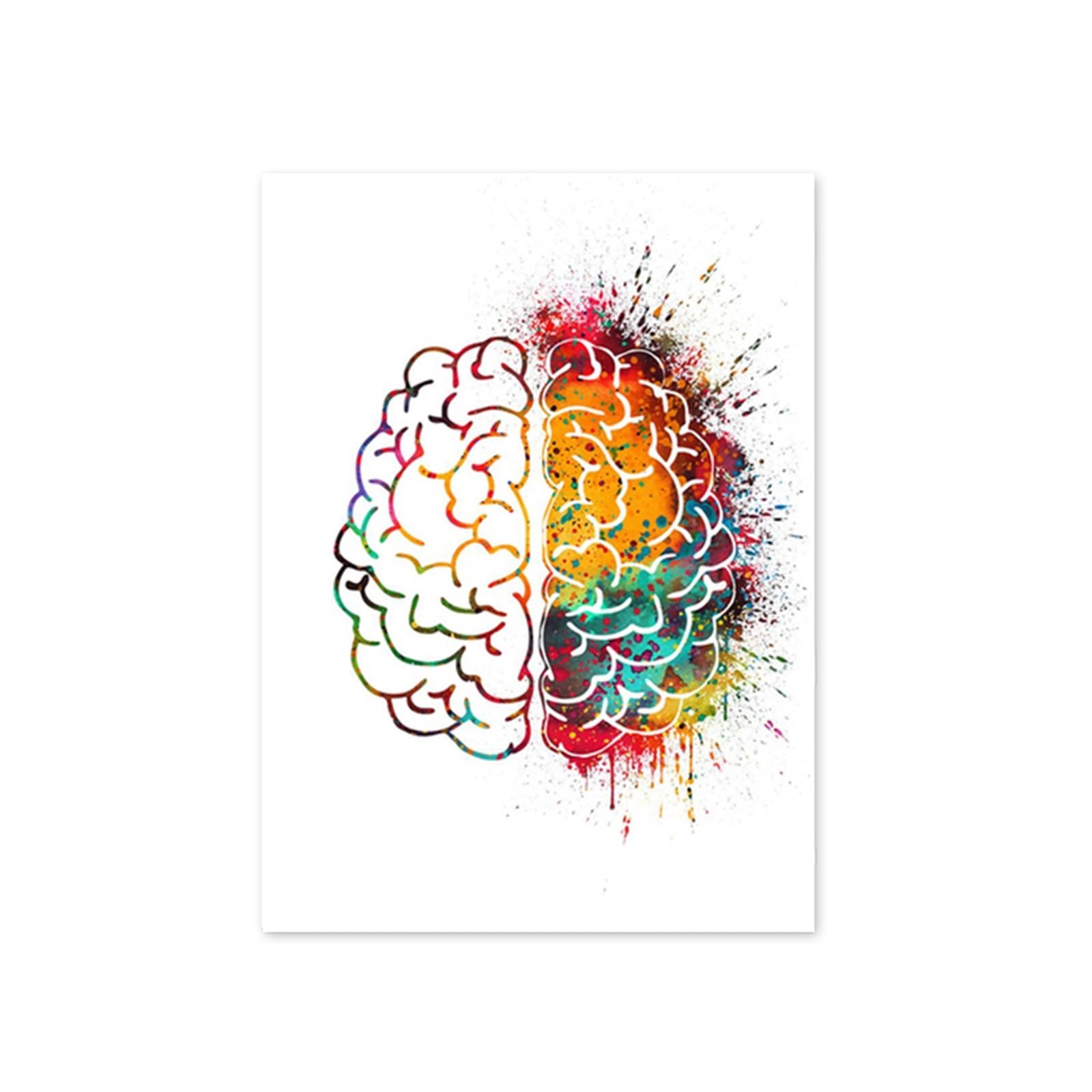 1 Szt. Struktura Człowieka Anatomia Układ Mięśni Obrazy Na Płótnie Serce Płuca I Kości Plakaty Entuzjaści Medycyny Wall Art Gift(4700,50X70cm No Frame)