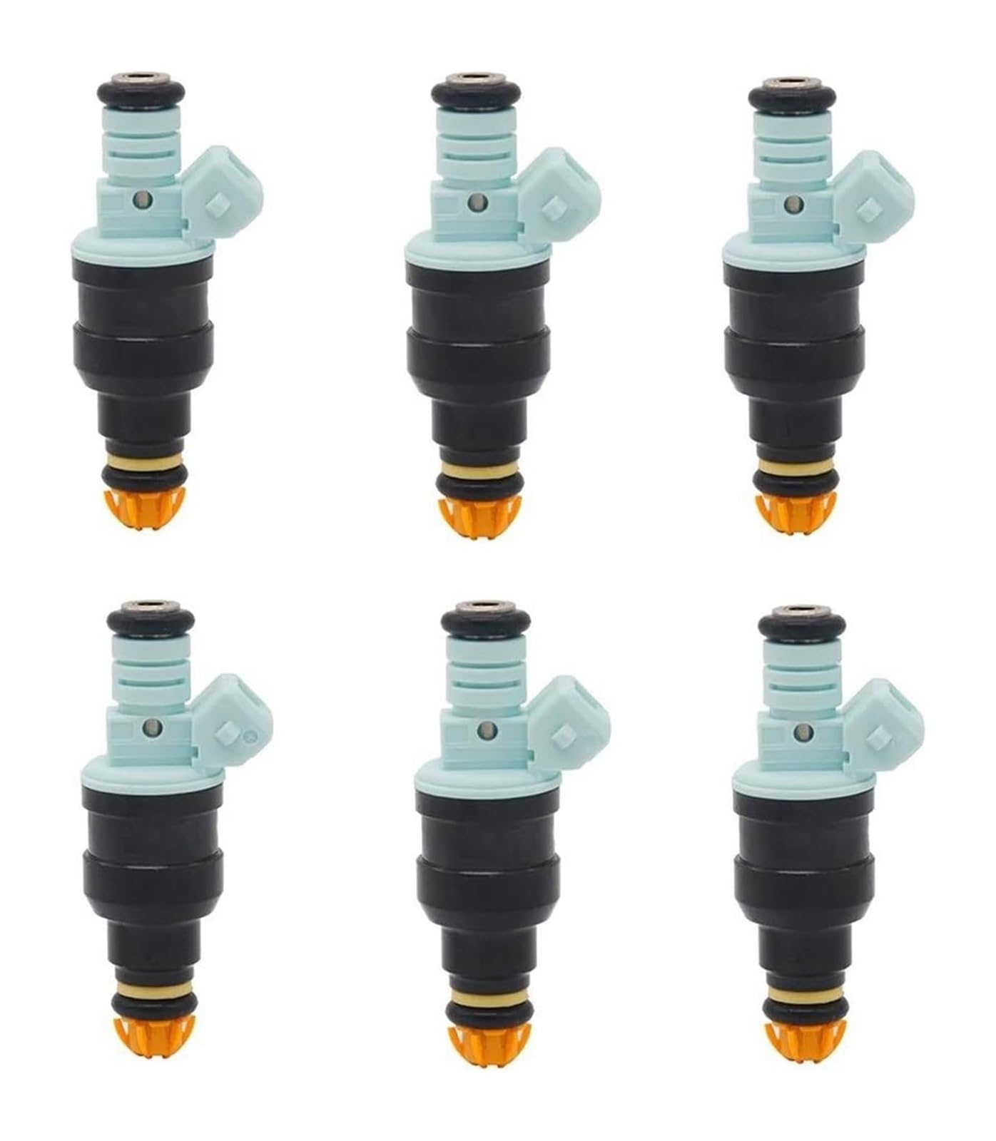 Qwqwfa One Color Petrol Fuel Injector For Bmw 325I 325Is 525I 323I 323Is 525It M3 Fuel Petrol Injector Nozzle 6 Pcs Injectors 0280150415
