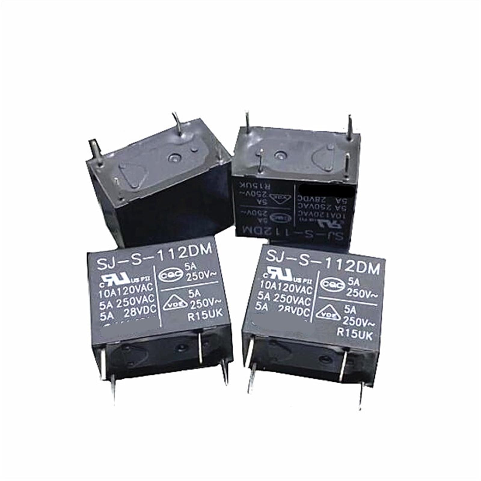 Relais SJ-S-112DM 12VDC 10A haute performance à 4 broches - 2