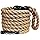 Valor Fitness 25’ Foot Sisal Climbing Rope – Heavy-Duty Fitness Rope with Looped End for Cross Training, Grip Strength & Obstacle Course Workouts