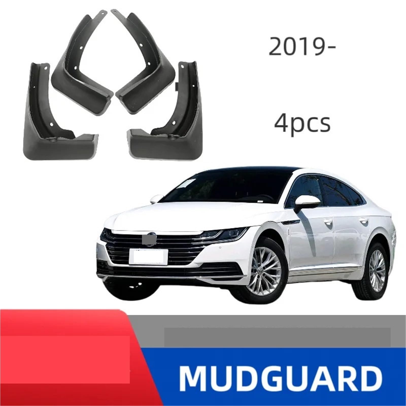 Błotniki Pasuje do zmodyfikowanych akcesoriów błotników samochodów terenowych Volkswagen CC 2019-2024