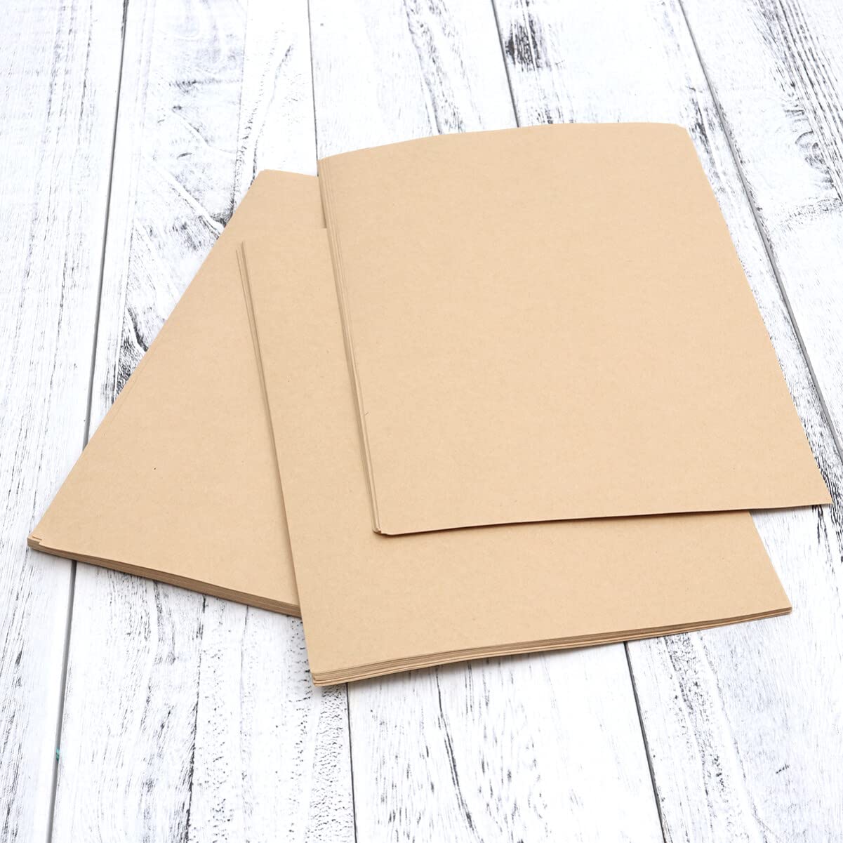 Papier à Lettres Vintage Ligné Format Lettre 100 Feuilles Beige
