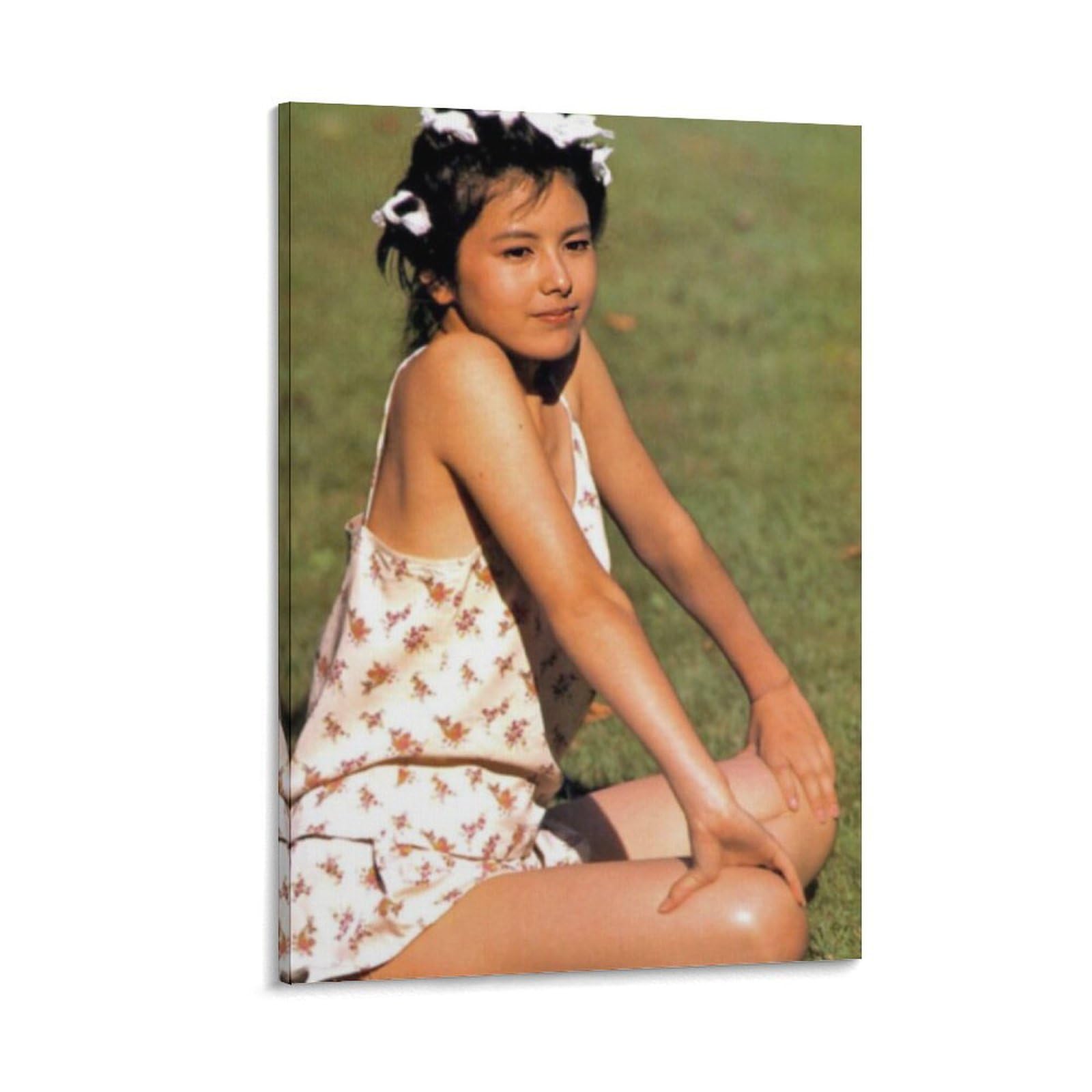 Amazon.co.jp: 沢口靖子女優可愛ポスター 印刷 ポスター キャンバス