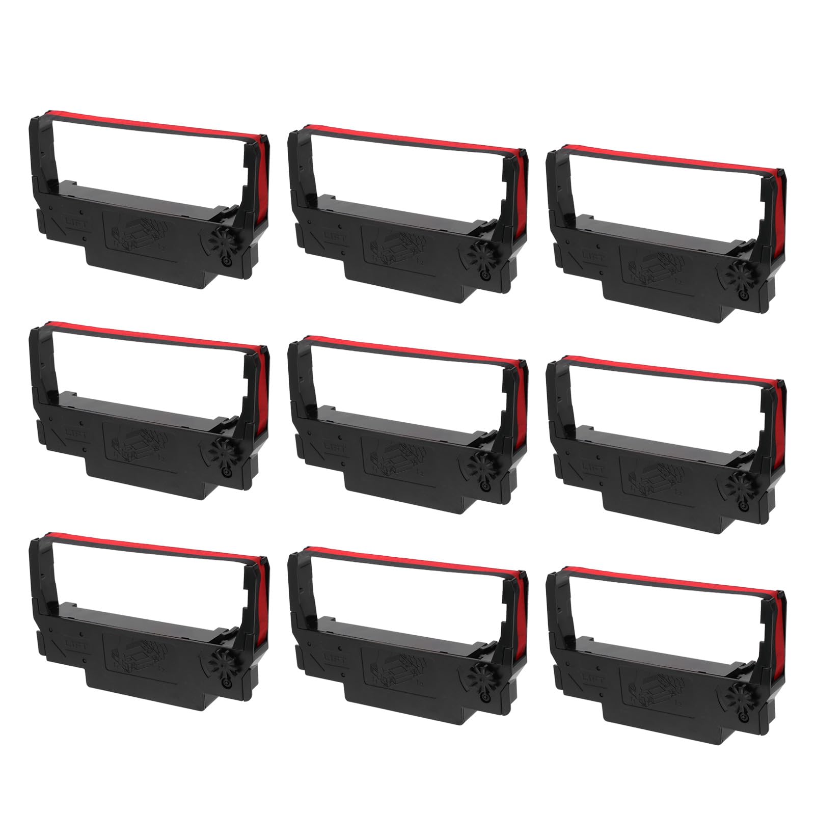 YARNOW Ruban pour Caisse Enregistreuse en Nylon et Abs Encre Résistante la Chaleur, Pack de 24 Pièces pour Factures et Reçus en Bureau Professionnel