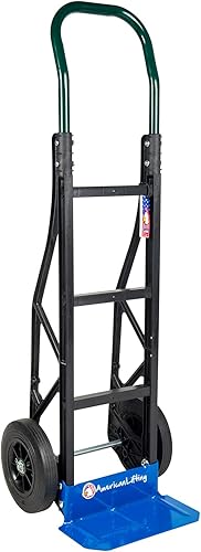 Miniatura 1 de American Lifting Capacidad de 600 libras - Camión de mano convertible de nailon súper ligero y súper fuerte