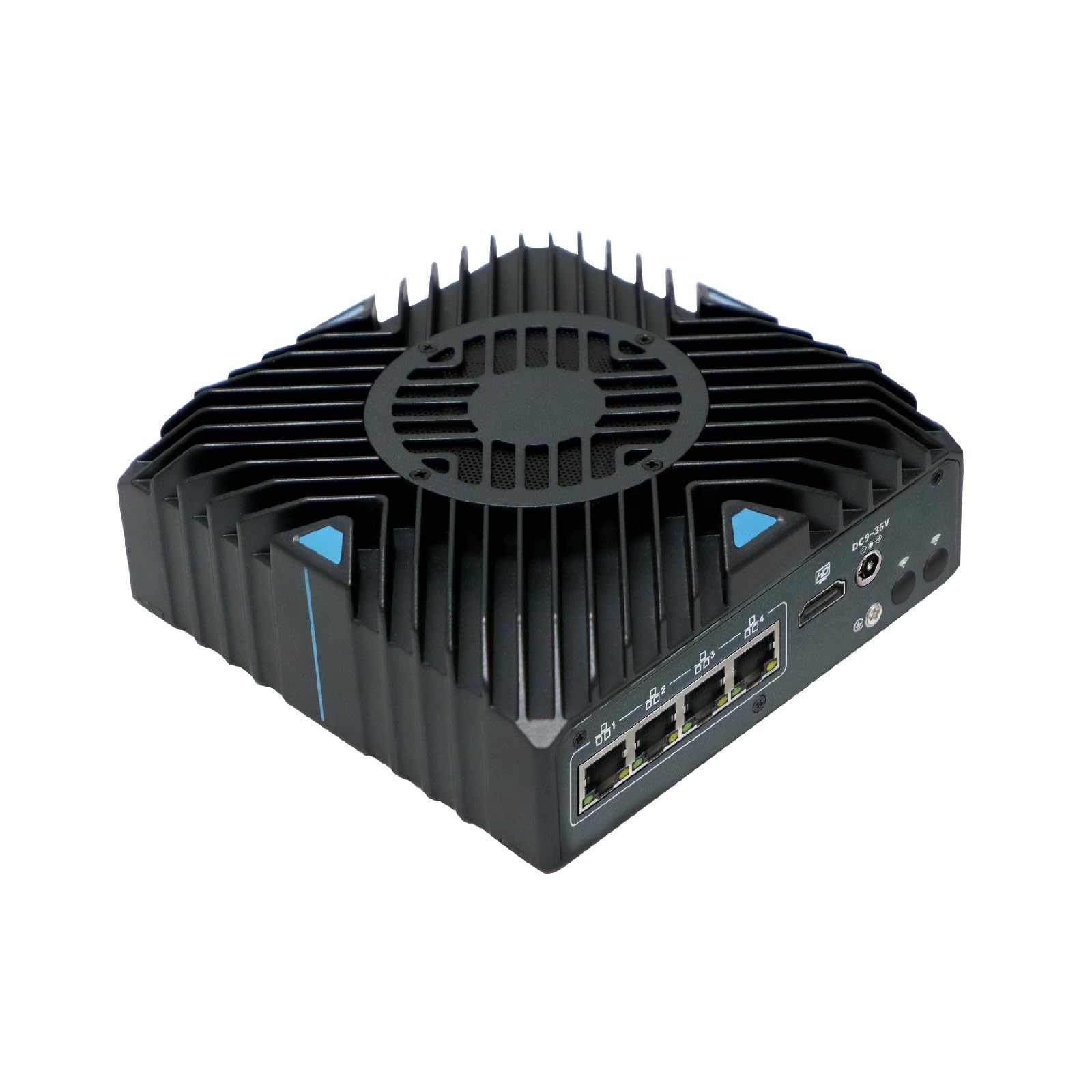 Micro Firewall Appliance, Mini PC, PFSense, Mikrotik, OPNsense, VPN, Router PC, I3 10110U, RX19, 9-36V Wide Voltage, 4 x Gigabit LAN, HDMI, Vesa Mount, 32G RAM, 128G SSD