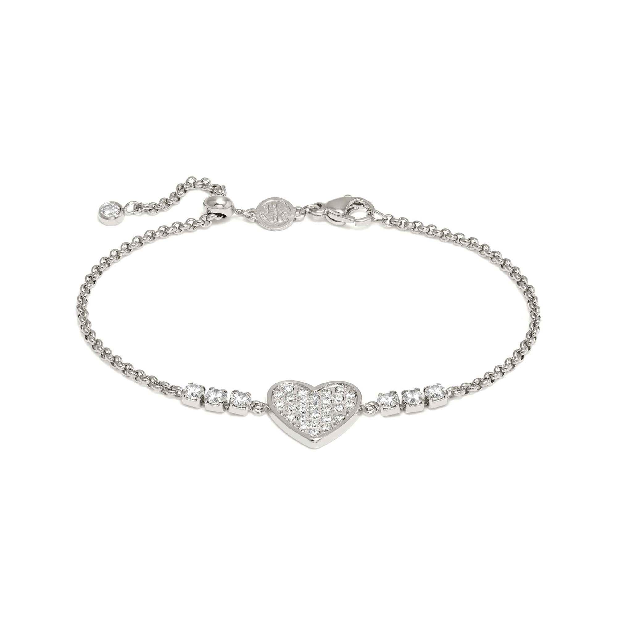 Nomination - Bracciale Donna Emosfere in Acciaio, Elegante, Gioiello con Chiusura Regolabile, Lunghezza Massima 20 cm, Idea Regalo