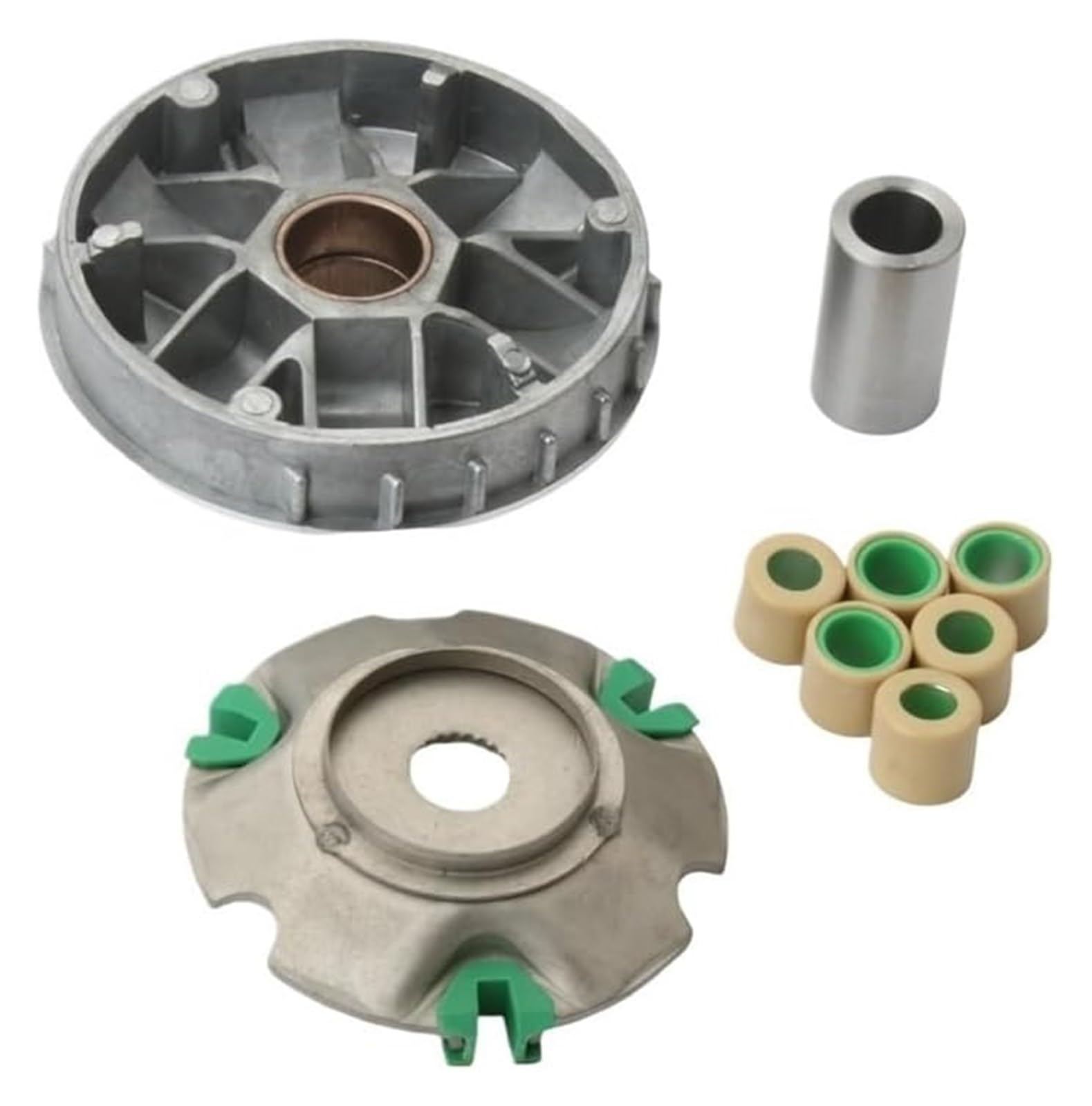 Kit variatore 13g Set rulli compatibile con Beverly125 Carnaby125 Liberty125 X7125 X8125 X9125 Scooter sostituisce 100320190 CM144401 CM144402