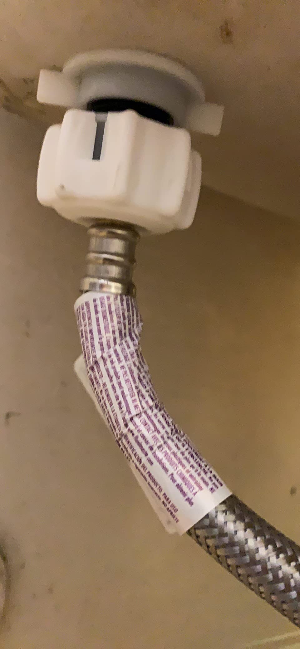 1/mo Finance Fluidmaster B1T12CS CLICK SEAL Toilet Connector