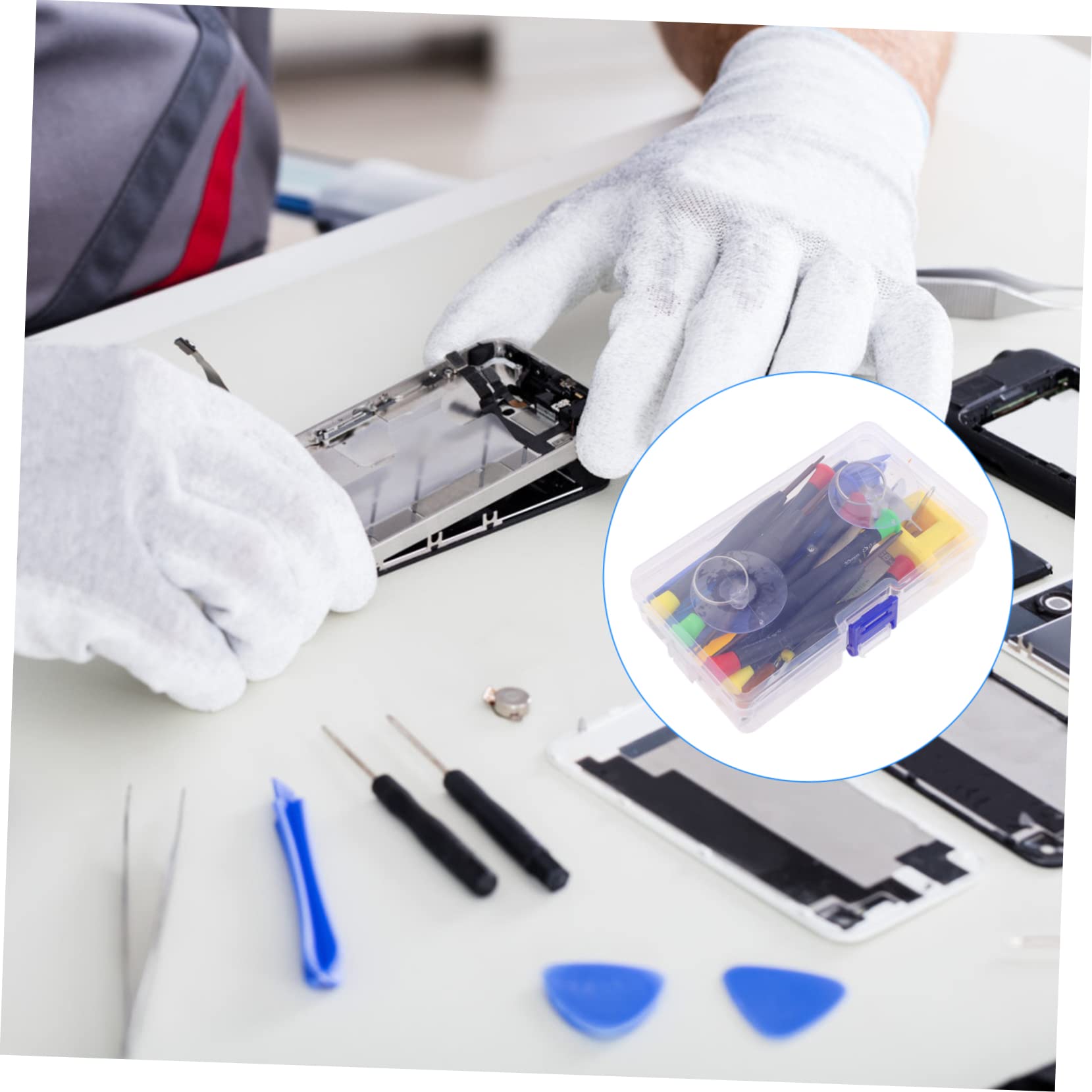 Homoyoyo Screen Repair Kit 1 Set of Tools Includes Plastic Pry Tool Suction Cup for Easy Computer Repair