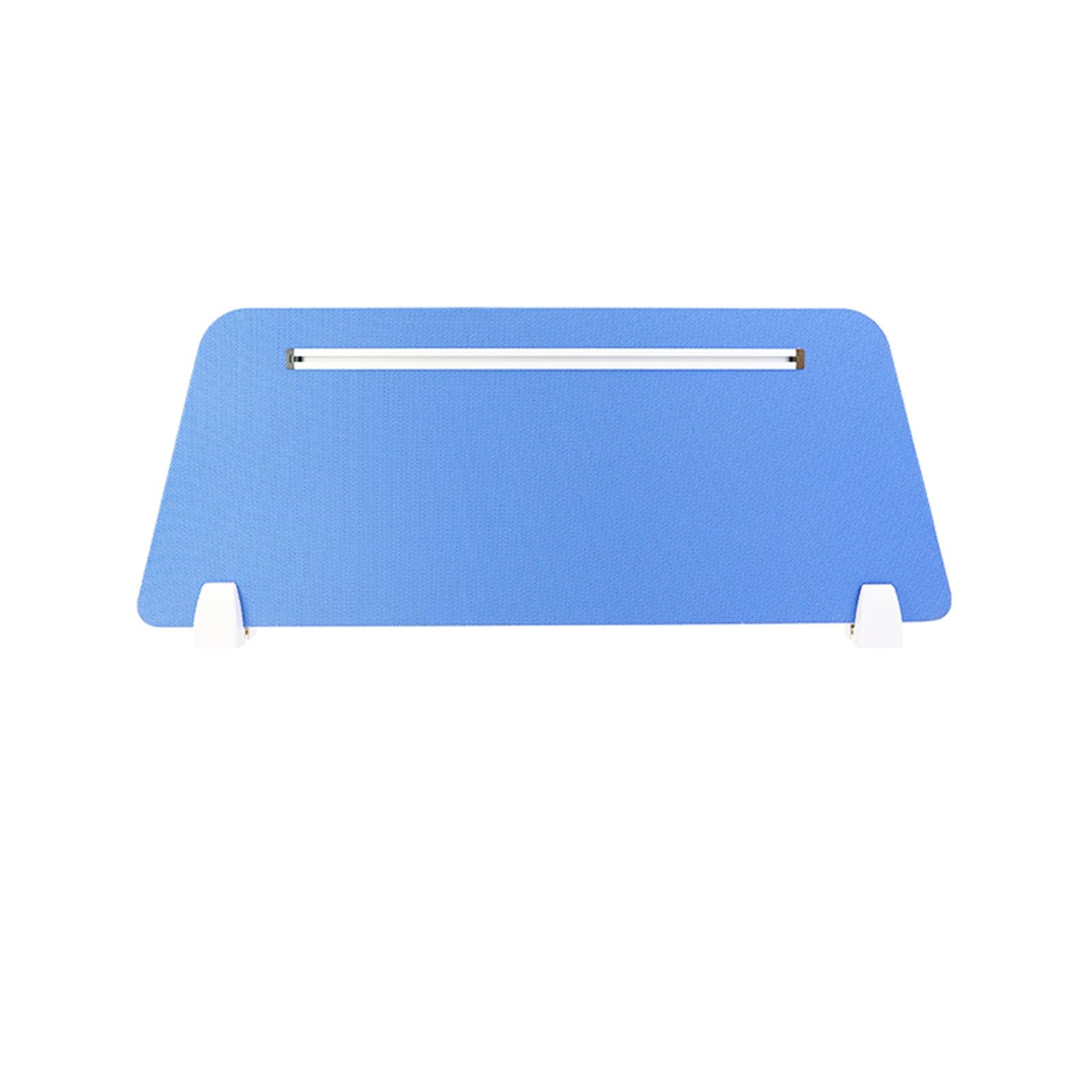 HJYCLFAZU Acoustic Privacy Panel & Desk Divider, Independent Workstation Partition, Office Accessories, Reduce Distractions, Blue, 90cm x 30cm – Stylish Soundproofing Solution