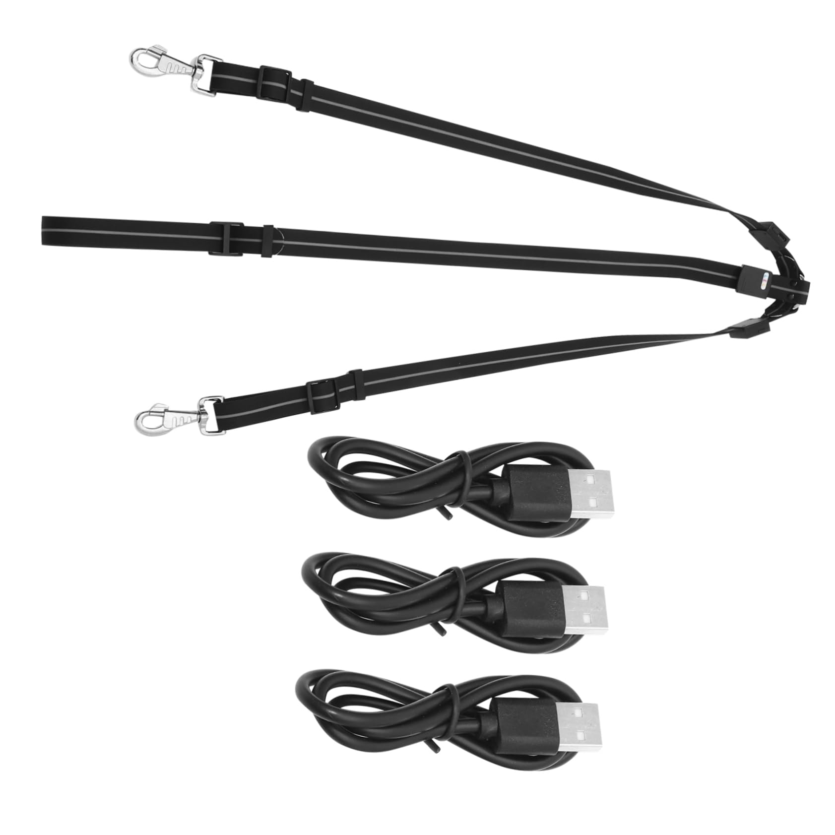 VANZACK Correa Ecuestre Led Correa Luminosa Para Caballo Colores De Luz Batería Usb