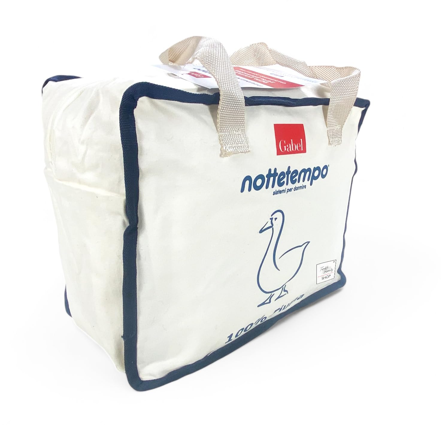 Gabel - Edredón de plumón de ganso para cuna de bebé certificado, 90% plumón blanco, cálido y suave, 80 x 120 cm