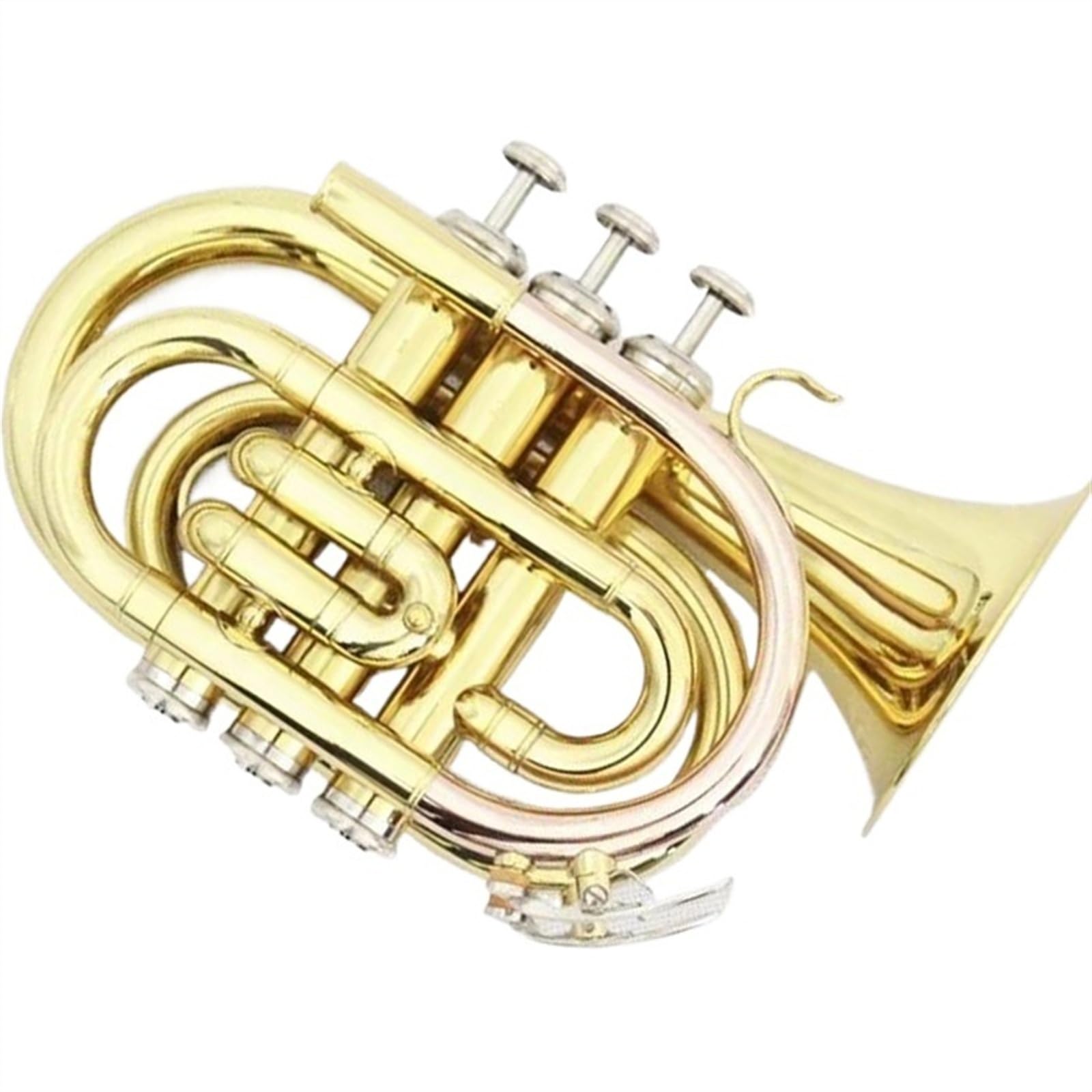 Trąbki Profesjonalna Trąbka Instrument Trąbkowy Dobrej Jakości Trąbka Kieszonkowa Lakierowana Na Złoto Instrumenty Muzyczne Ze Stali Nierdzewnej