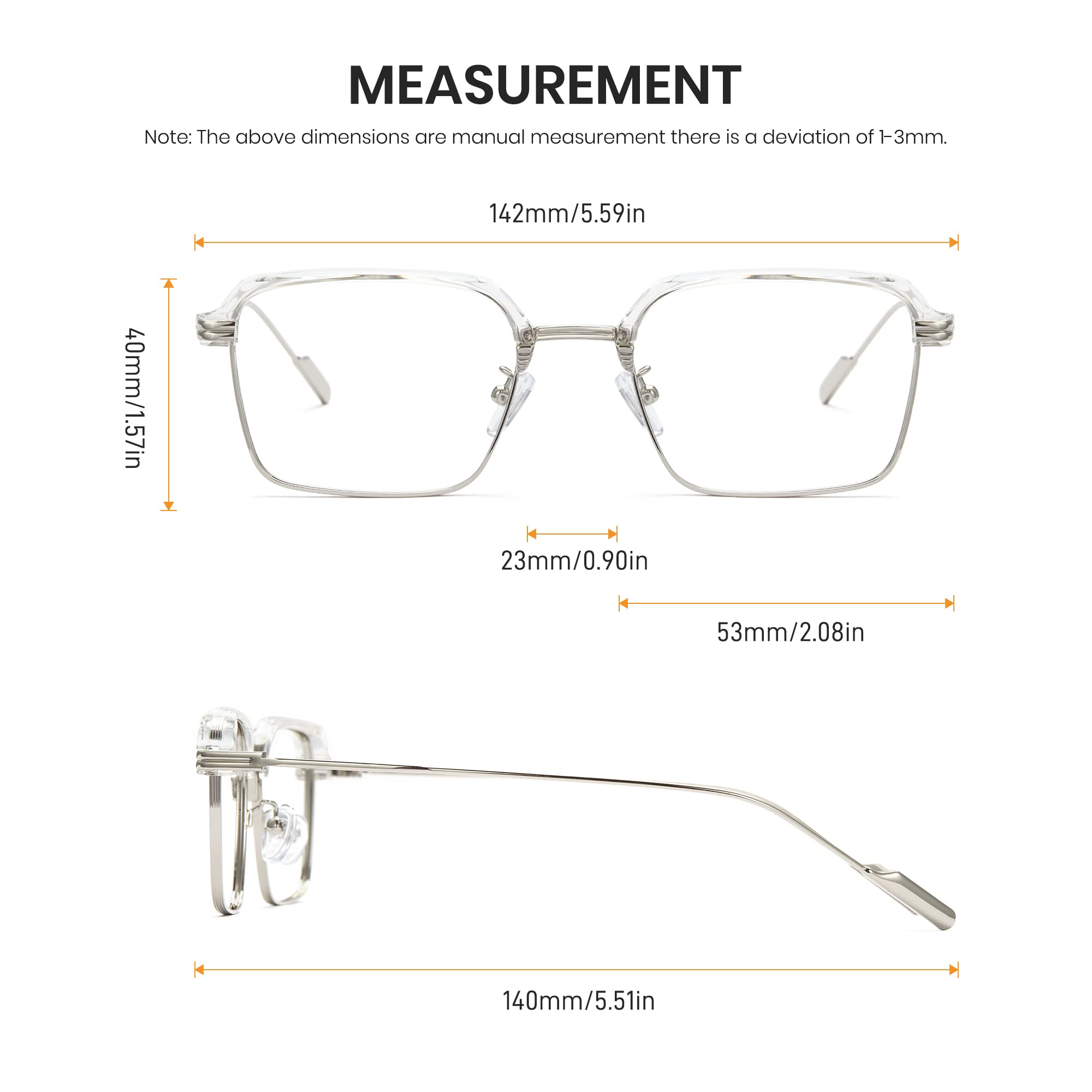 Cyxus Gafas de luz azul 2036