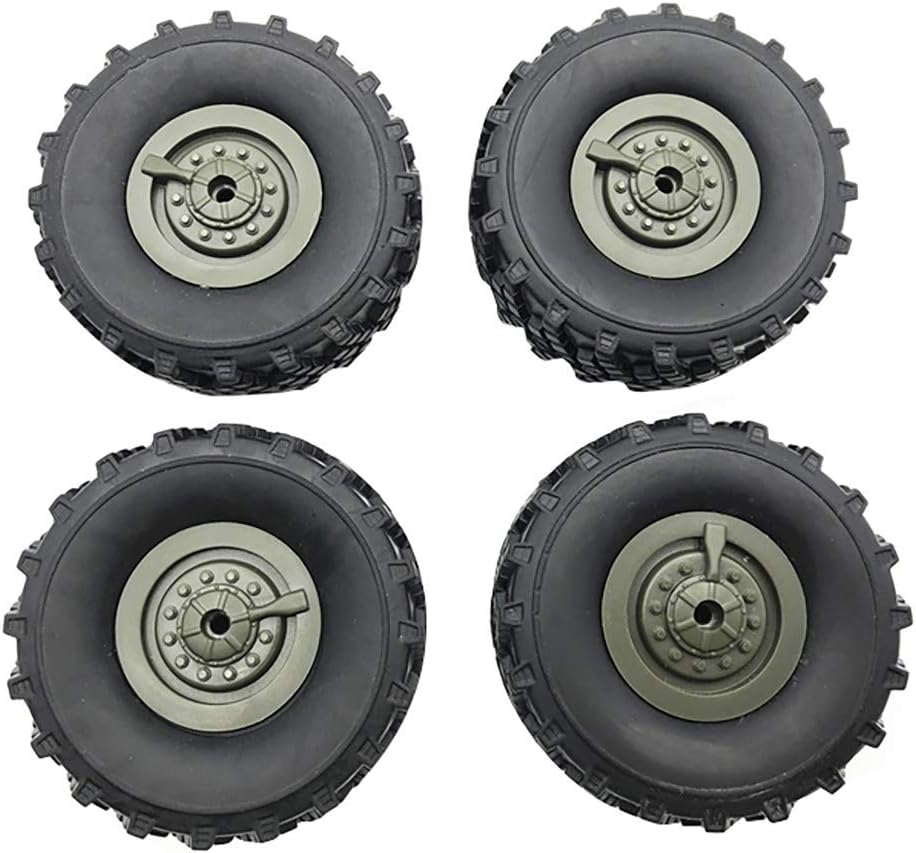 Parts & Accessories 4PCS Wheels Spare Parts for WPL B36 1/16 Remote Control Car Replacement Wheels RC Car Parts Accessories - US