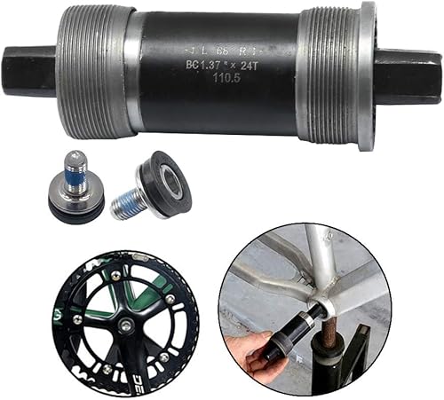 Miniatura 2 de Soporte inferior para bicicleta de montaña Soporte inferior cónico cuadrado Bicicletas 2.677 in Reemplazo para Shimano Tourney Serie TX800