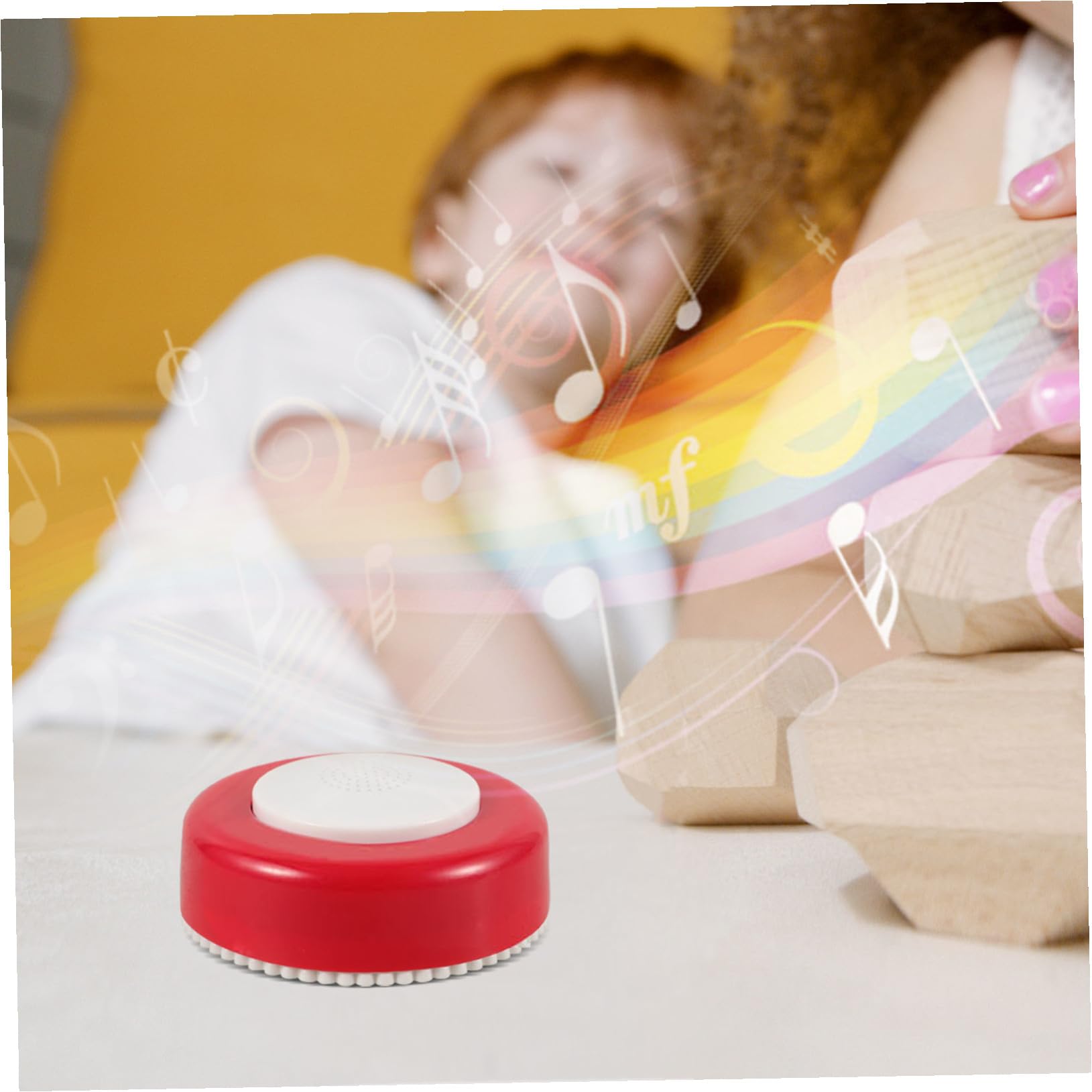ifundom Pulsante Parlante Pecora Urlante Suono Divertente, Giocattolo Buzzer Compatto e Resistente per Regali Scherzo e Intrattenimento a Casa e Feste