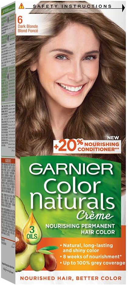 Hair Colour, With 3 Nourishing Oils, Grey Covereage, Long-lasting Shiny Colour, Natural-looking Result, For All Hair Types