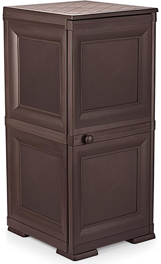 CELLO Plastic Infiniti Mini 2 Storage Plain (Brown) Amazon.in