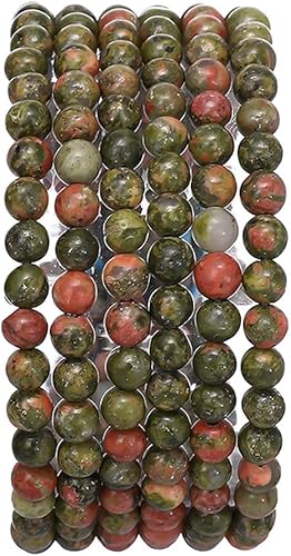 Miniatura 24 de Cuentas de ónix negro natural redondas de piedra semipreciosa suelta para hacer joyas 8MM 44PCS