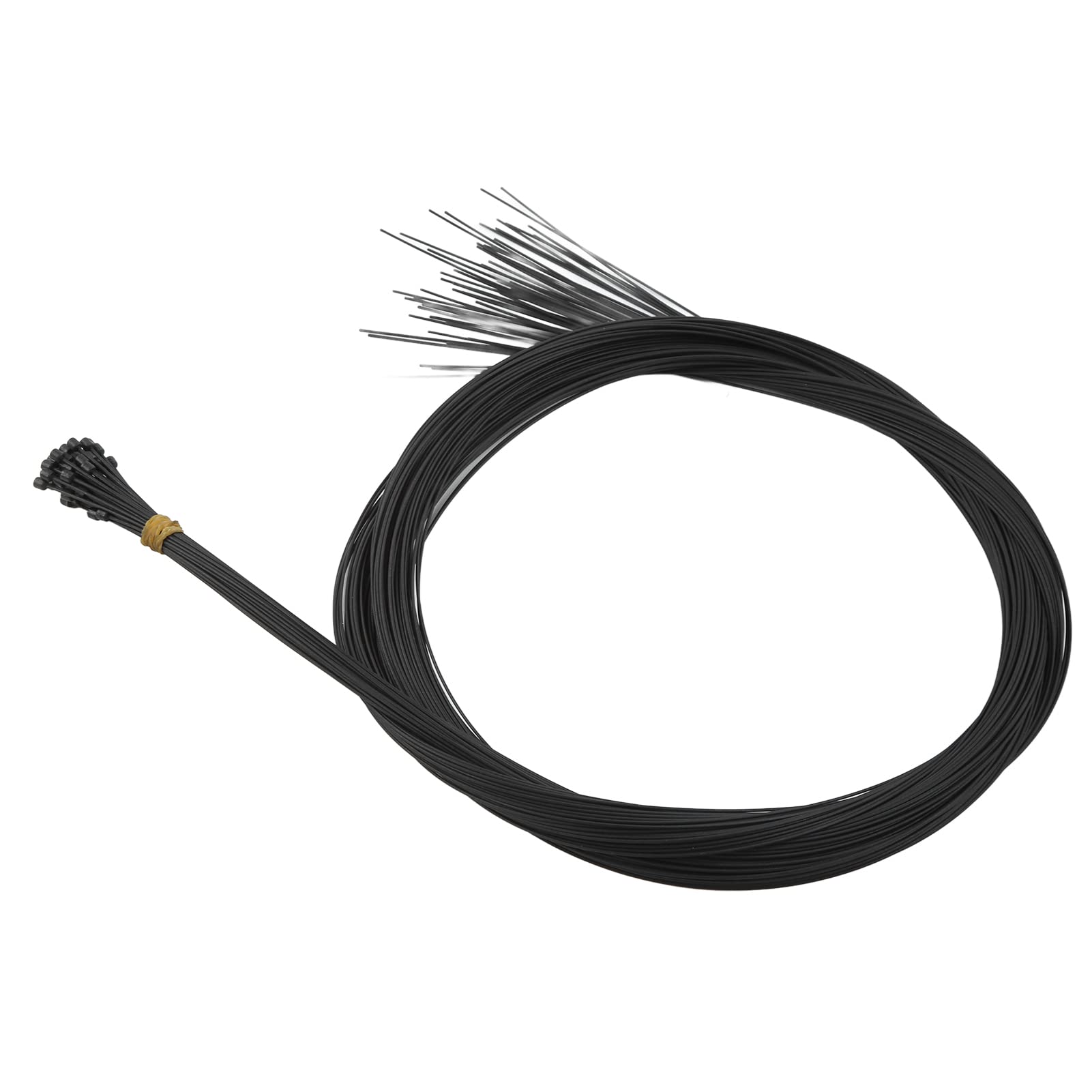 Ensemble de Lignes de Dérailleur de Vélo, Câbles de Frein Durables en PTFE de 1,2 Mm avec Rouleau intégré pour Vélos de Montagne et de Route, 50 Pièces/boîte