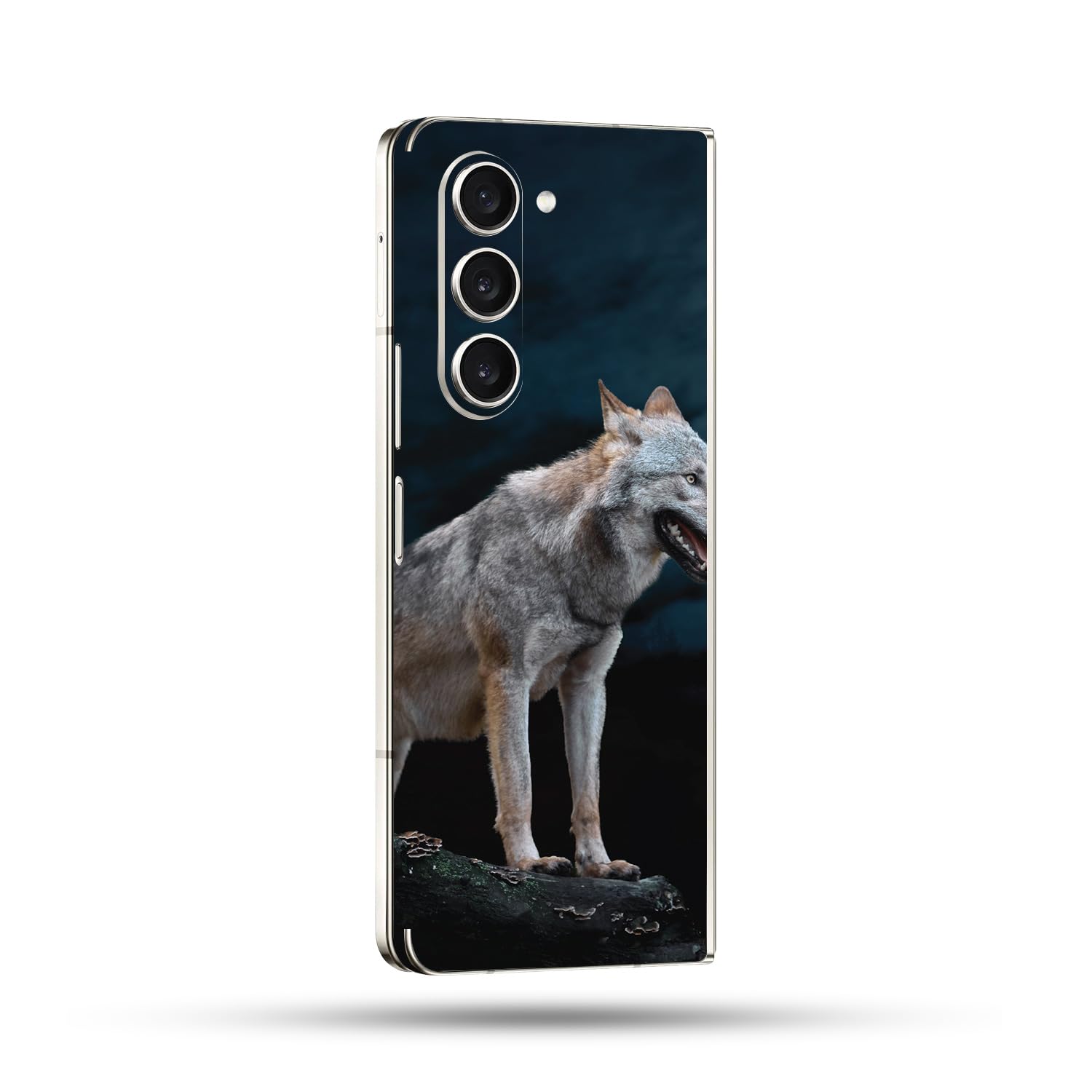 MightySkins Skin Compatible With Samsung Galaxy Z Fold 5 Full Wrap - Happy Hunting | Protective, Durable, and Unique Vinyl Decal wrap cover | Easy To Apply, Remove, and Change Styles | Made in the USA