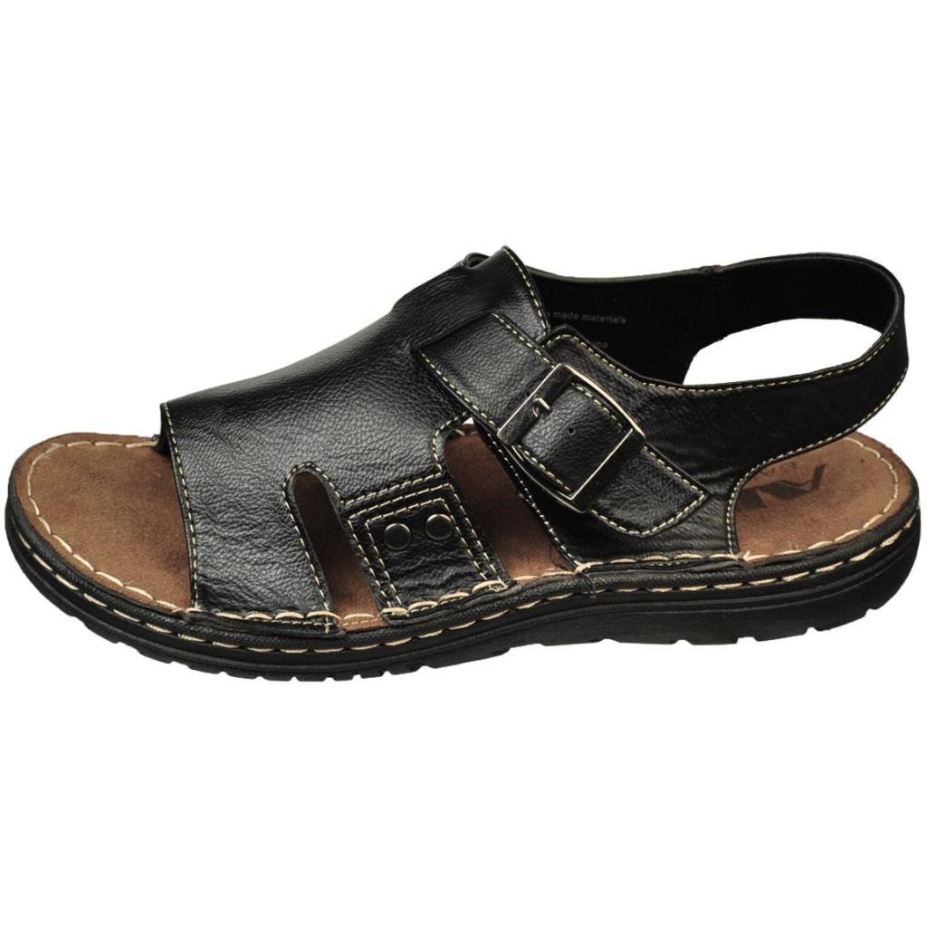 Air Balance Boys Black Casual Sandals