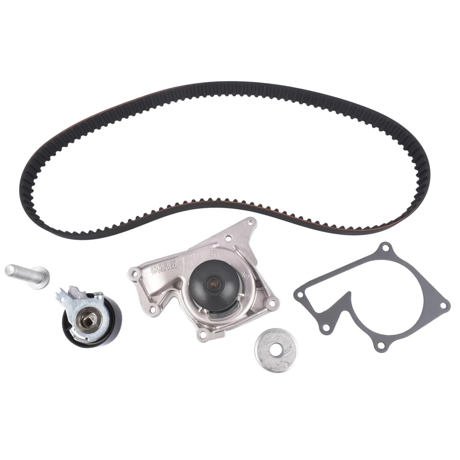 per Captur 2013-2024 per Clio 2012-2024 per Duster 2019-2024 Kit Cinghia di distribuzione AP02 con Pompa dell'Acqua Set Cinghia di distribuzione