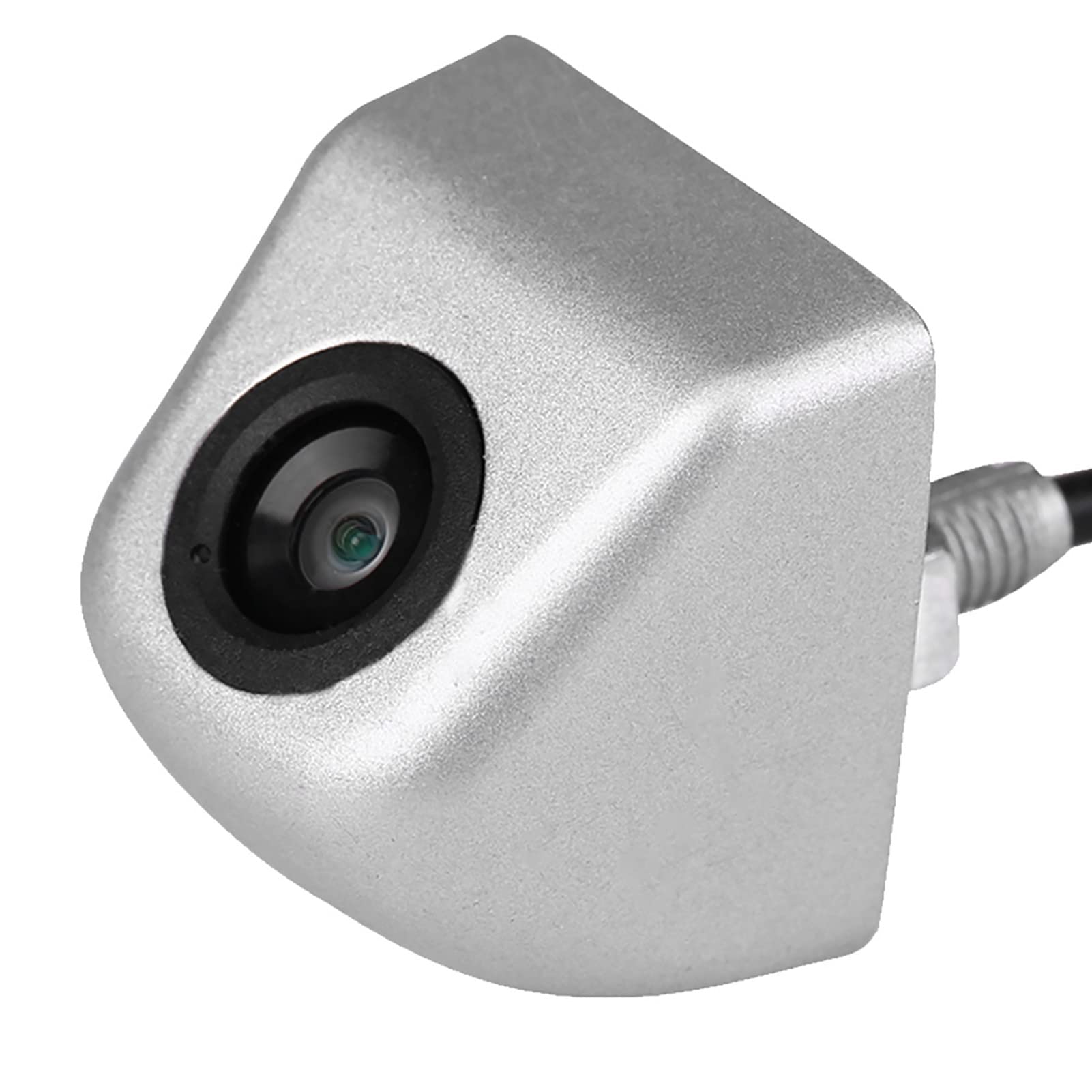 Aramox Telecamera Anteriore per Auto Visione Notturna, 170° Grandangolare ABS CCD HD Telecamera Frontale per Parcheggio Auto Cam Digitale IP68 Sostituzione Impermeabile per