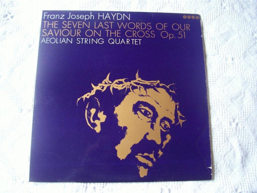XID 5245 AEOLIAN STRING QUARTET Haydn 7 Last Words LP