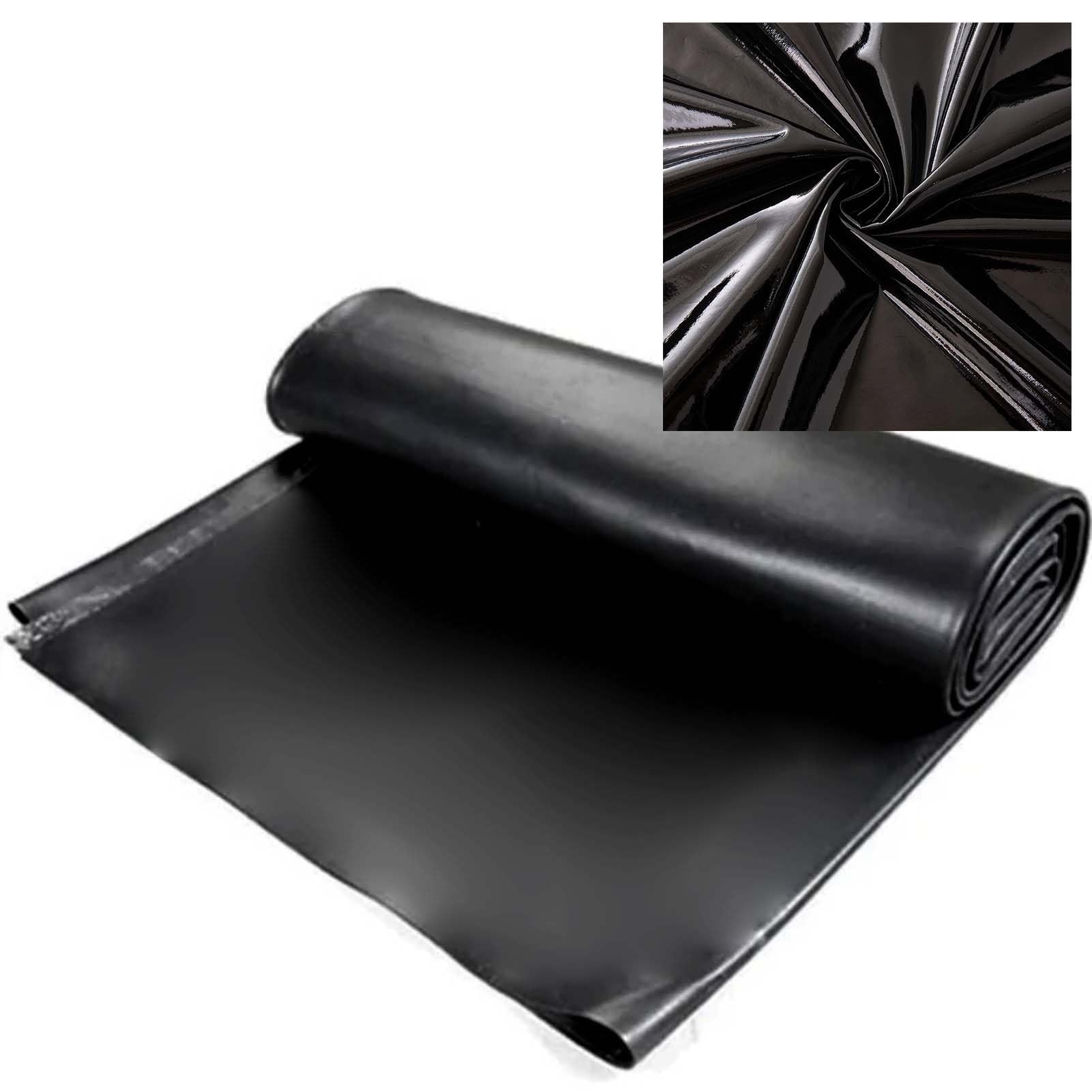 GJZQDKX Heavy Duty Waterproof Pond Liner 6x8m (19.7x26.2ft) Flexible HDPE Reinforced Membrane for Koi Fish Ponds Fountains Waterfalls Durable Underlay Tarpaulin