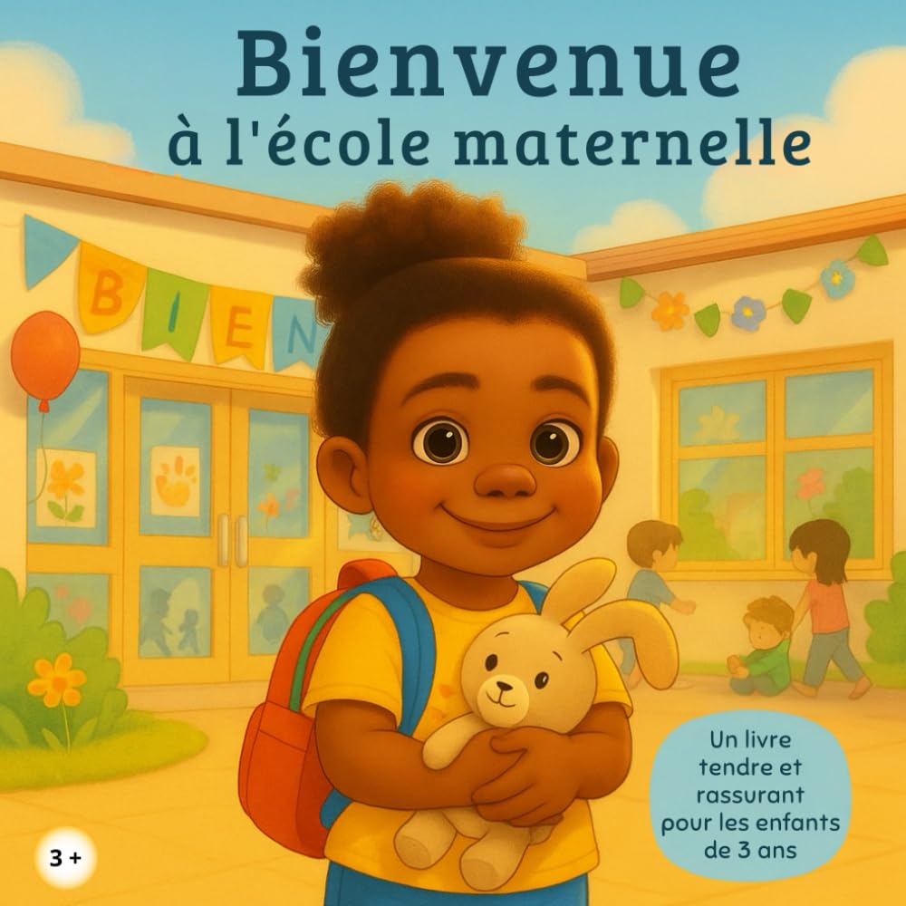 Bienvenue à l’école maternelle: Le livre des premiers pas pour enfant de 3 ans: Livre enfant 3 ans – Une histoire rassurante pour le premier jour à l’école maternelle