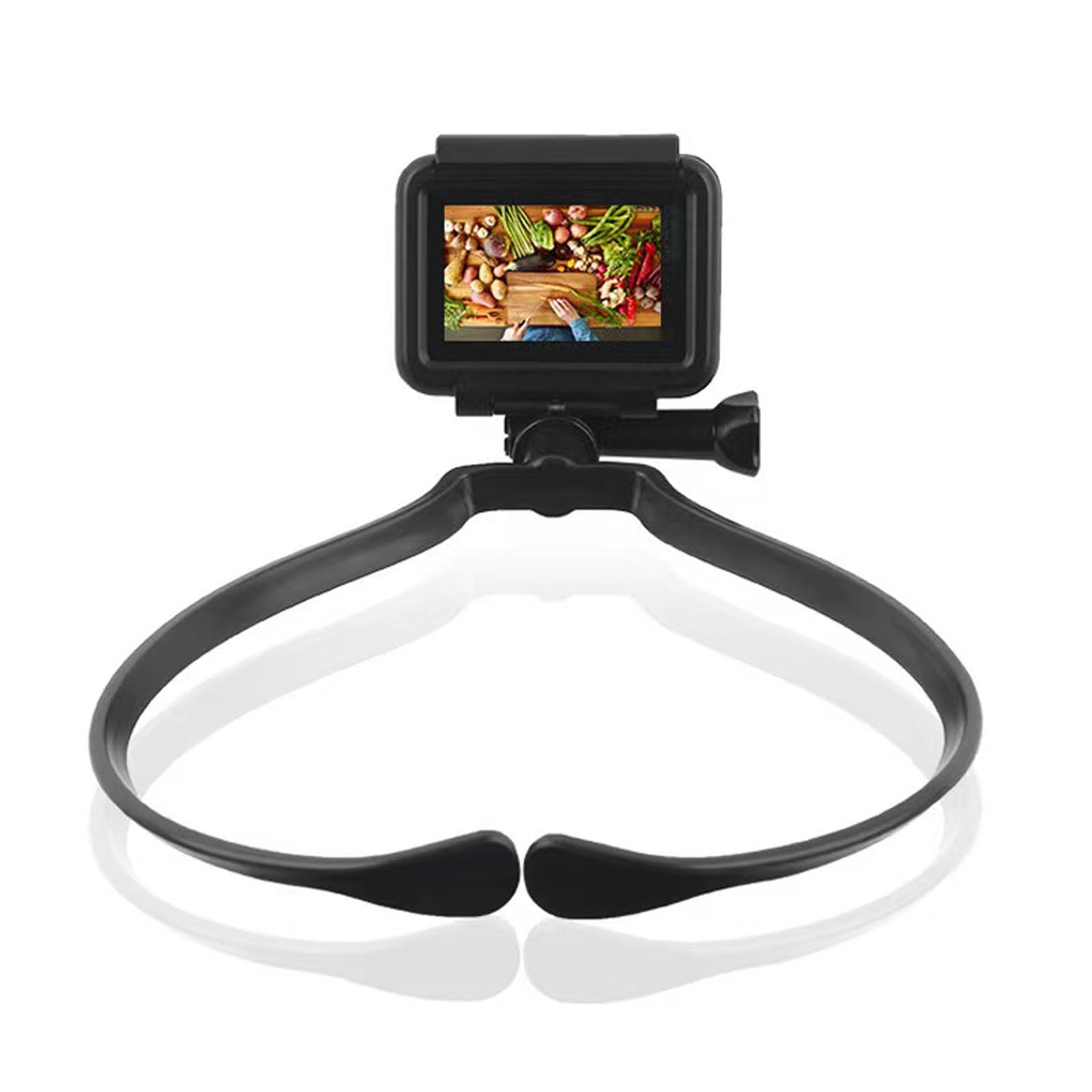 Amazon.com: Neck Mount Necklace POV Action Camera Phone Holder