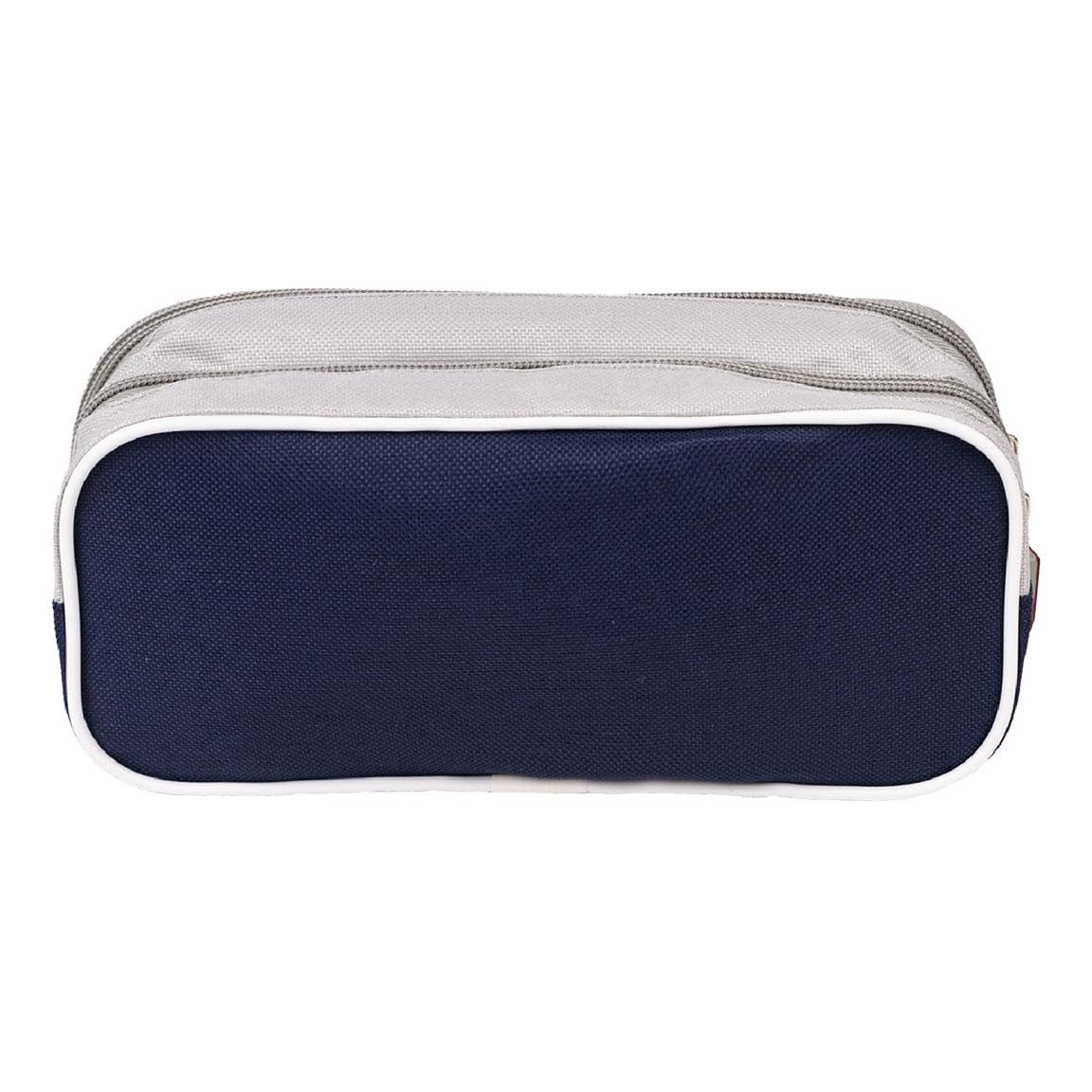 Trousse Scolaire 2 Compartiments Harry Potter - Multicolore - 9x3x3.9 inches - Trousse en Polyester - Fermeture Éclair - Motif Hogwarts - Produit Original Conçu en Espagne