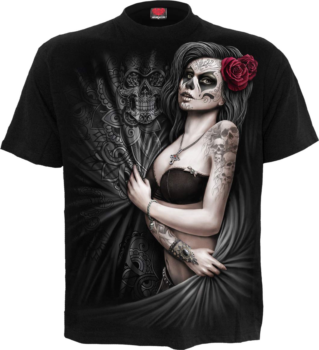Spiral Men's Black M101 T-Shirts, M Uk