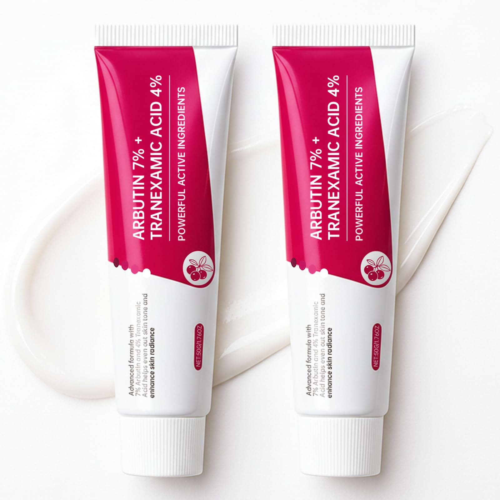 Amazon.com: 2Pcs Arbutin 7% + Tranexamic Acid 4% Cream, 70,000ppm