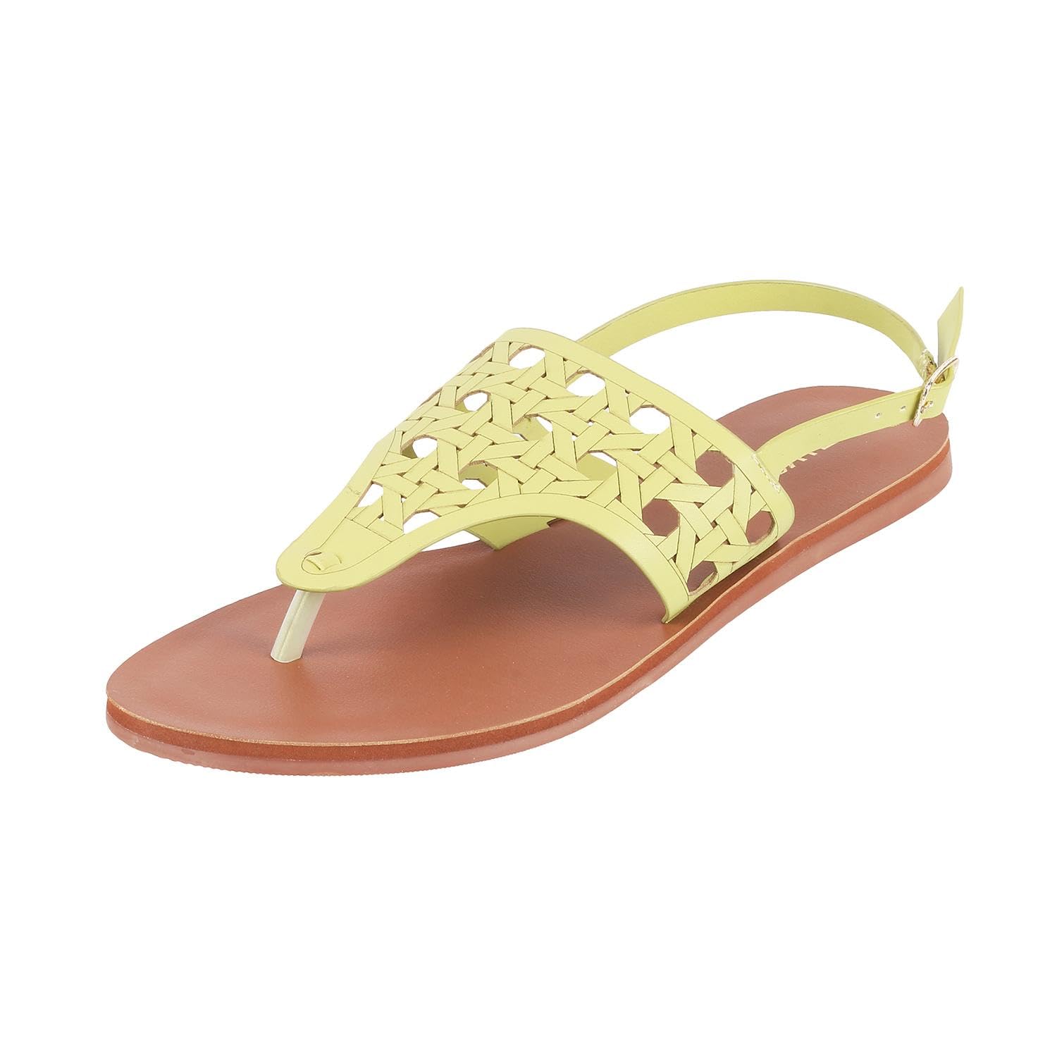 Metro Women Green Synthetic Leather Flat Sandal UK/3 EU/36 (33-422) (B0CQHCZQ62) Amazon Price History, Amazon Price Tracker