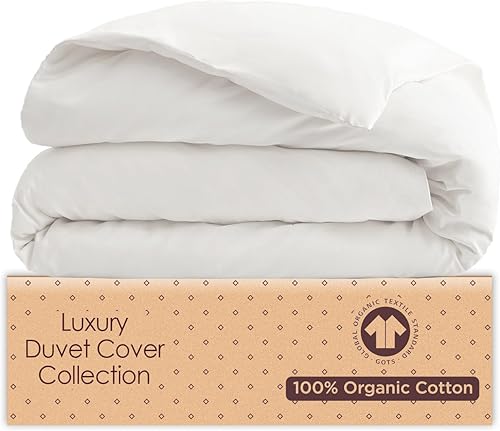 Miniatura 1 de Sábanas de cama de algodón orgánico 100%, fundas de edredón y sábanas bajeras  500 hilos, certificado GOTS  sábana bajera, sábana plana, fundas de