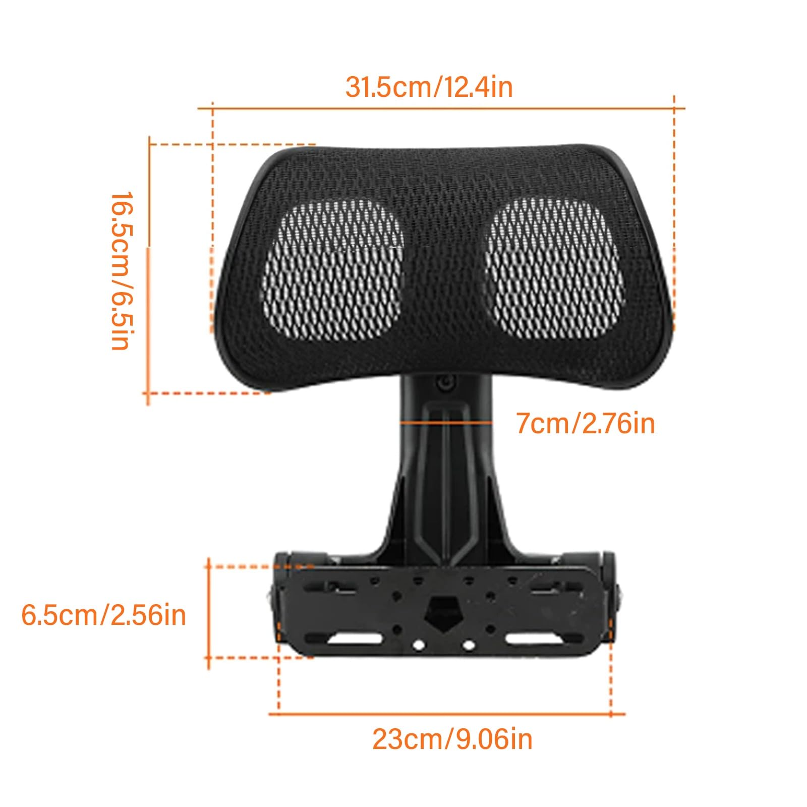 Cojín de apoyo para la cintura, soporte lumbar ajustable, cojín de cintura para scooter eléctrico No9, respaldo del asiento, con respaldo ajustable
