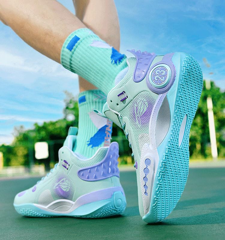 Męskie Buty Do Koszykówki Chłopięce Buty Sportowe Do Koszykówki(39 EU, Z2)