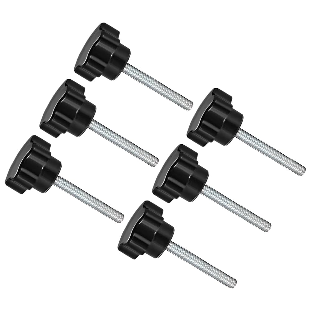 Amazon.co.jp: CoCud スタークランプノブ M6 x 60mm オネジ 32mm